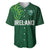 Custom Ireland Rugby-Celtic Shamrocks Baseball Jersey