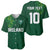 Custom Ireland Rugby-Celtic Shamrocks Baseball Jersey