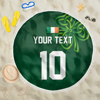 Custom Ireland Rugby-Celtic Shamrocks Beach Blanket