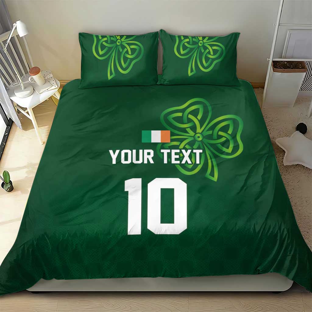 Custom Ireland Rugby-Celtic Shamrocks Bedding Set