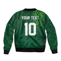Custom Ireland Rugby-Celtic Shamrocks Bomber Jacket