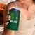 Custom Ireland Rugby-Celtic Shamrocks 4 in 1 Can Cooler Tumbler