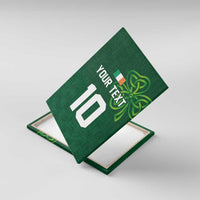 Custom Ireland Rugby-Celtic Shamrocks Canvas Wall Art