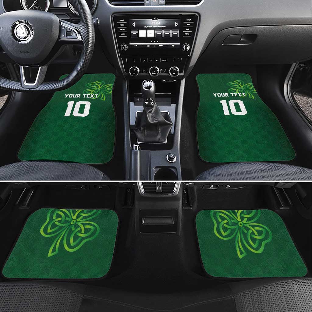 Custom Ireland Rugby-Celtic Shamrocks Car Mats