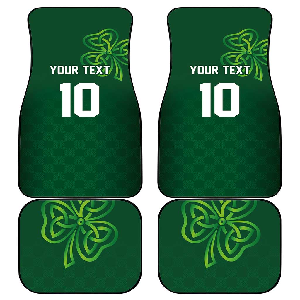 Custom Ireland Rugby-Celtic Shamrocks Car Mats