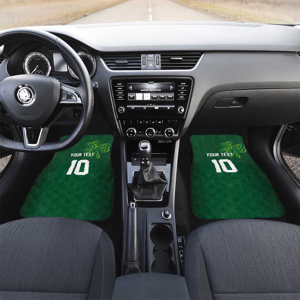 Custom Ireland Rugby-Celtic Shamrocks Car Mats
