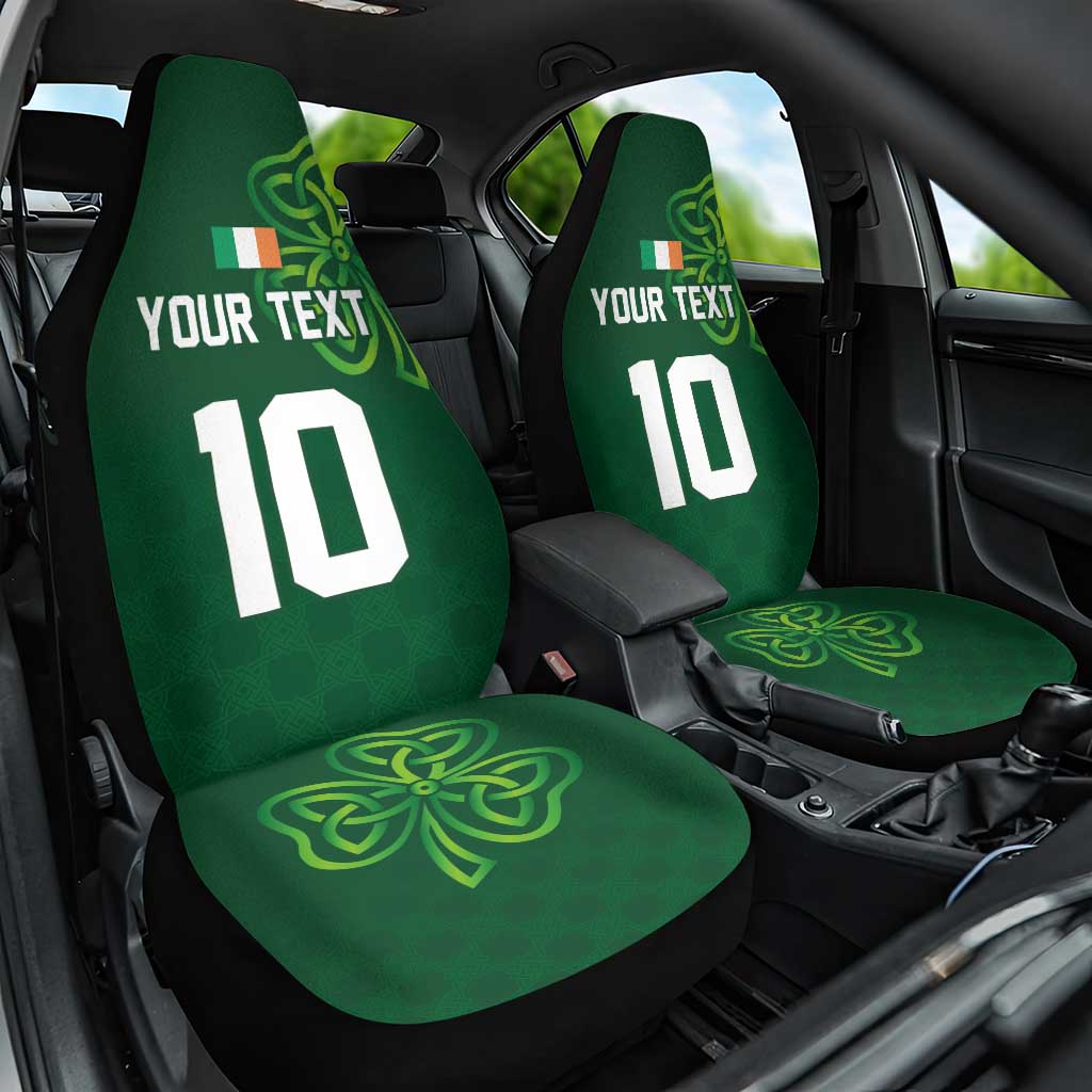 Custom Ireland Rugby-Celtic Shamrocks Car Seat Cover