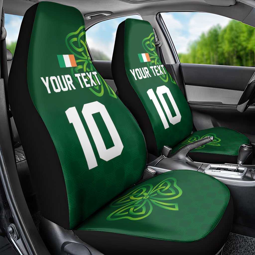Custom Ireland Rugby-Celtic Shamrocks Car Seat Cover