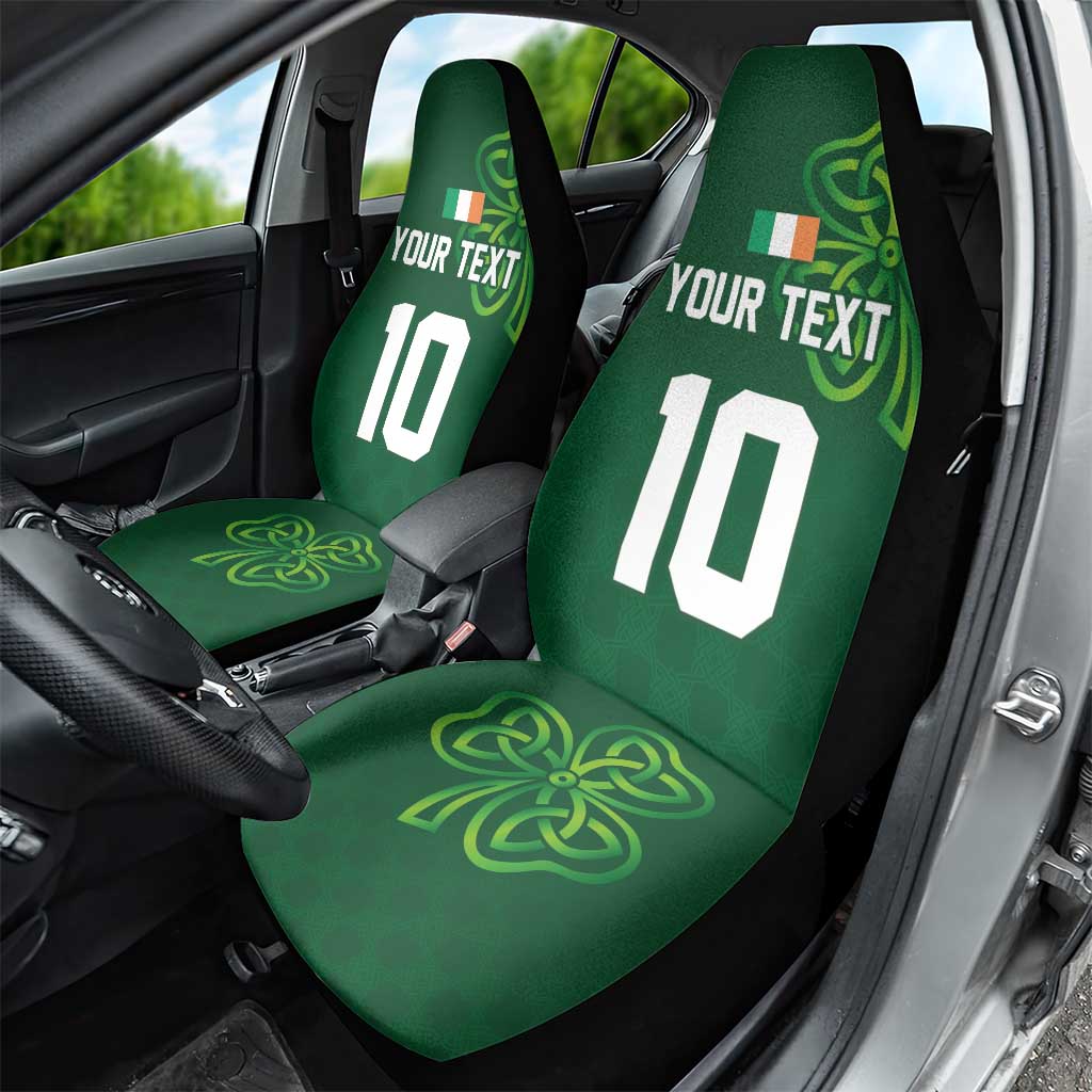 Custom Ireland Rugby-Celtic Shamrocks Car Seat Cover