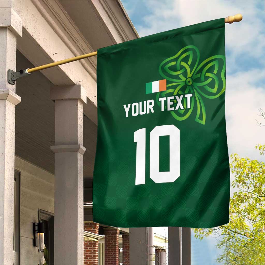 Custom Ireland Rugby-Celtic Shamrocks Garden Flag