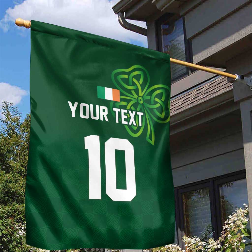 Custom Ireland Rugby-Celtic Shamrocks Garden Flag
