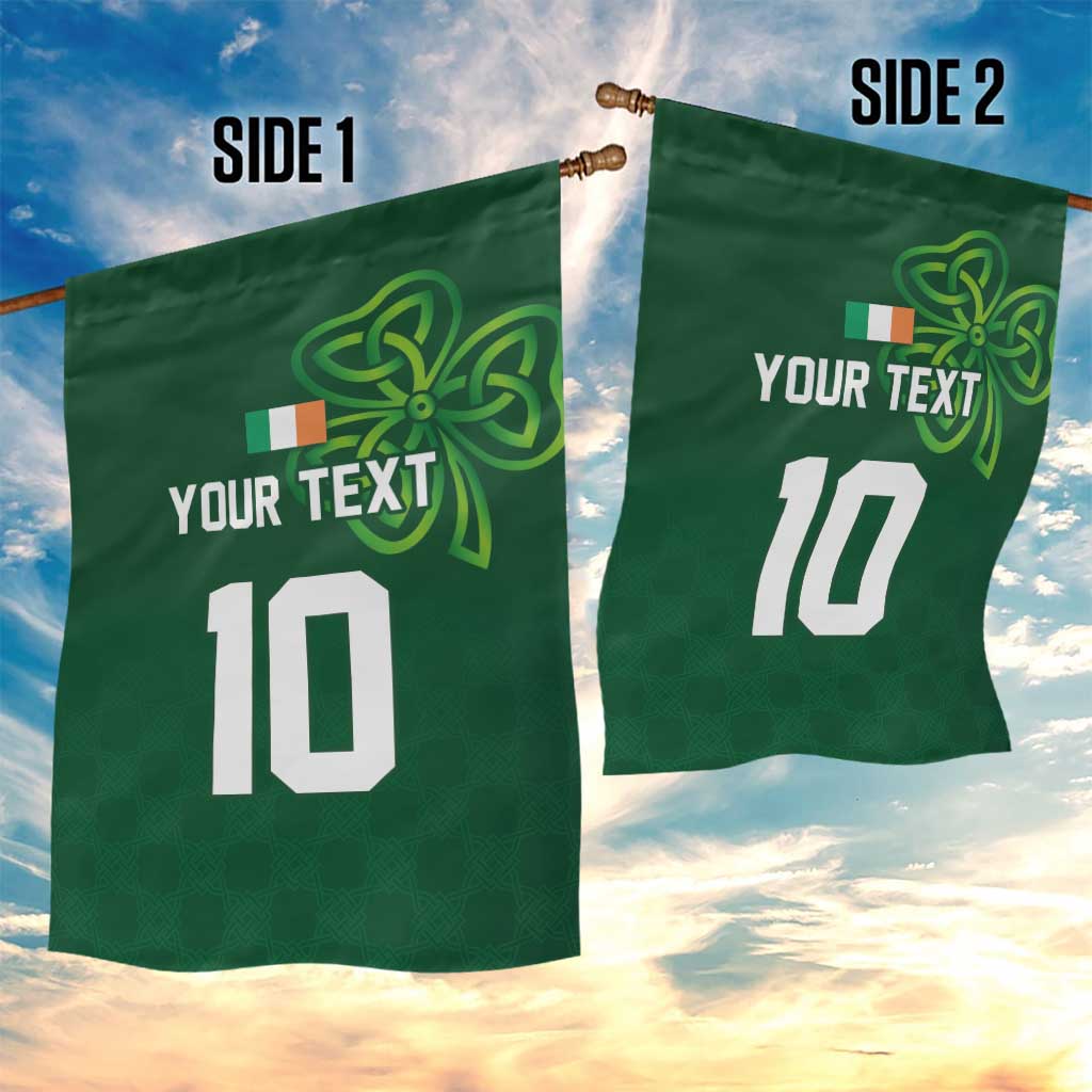 Custom Ireland Rugby-Celtic Shamrocks Garden Flag