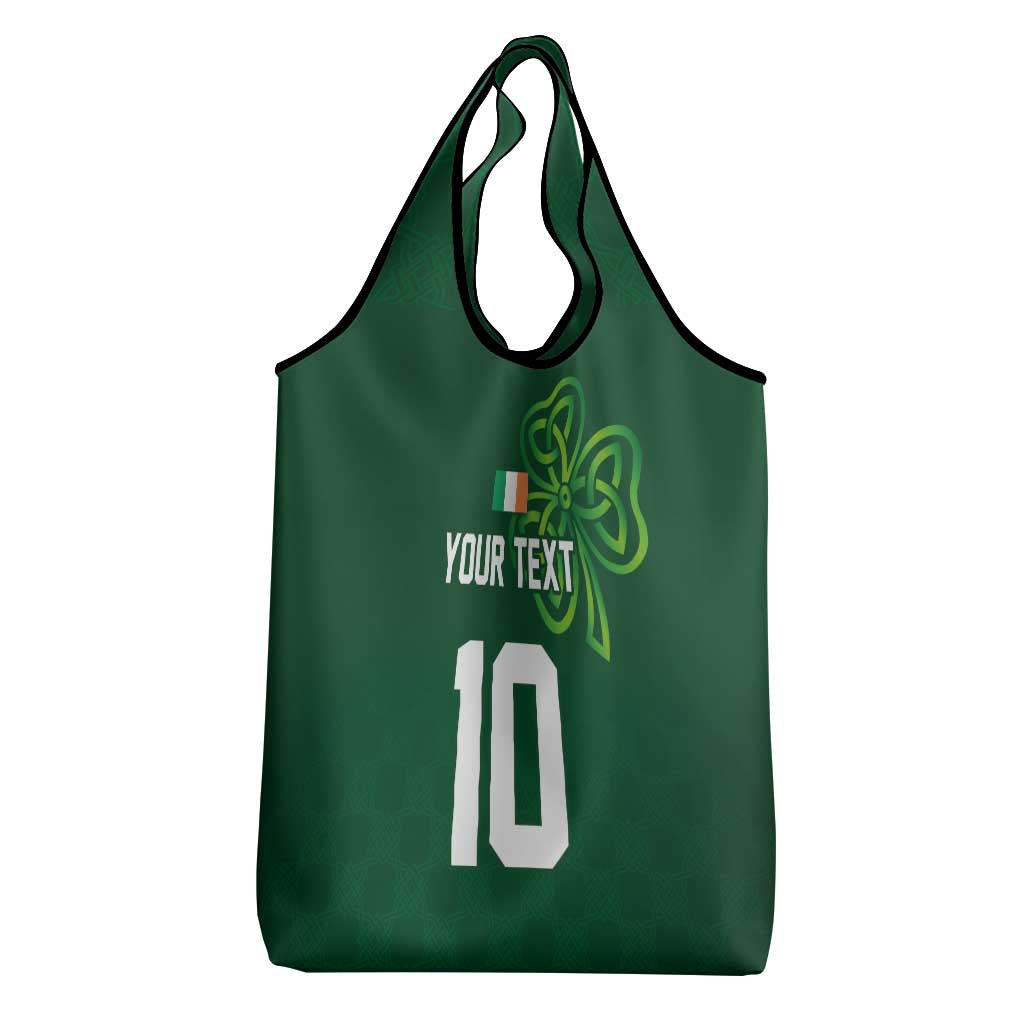 Custom Ireland Rugby-Celtic Shamrocks Grocery Bag