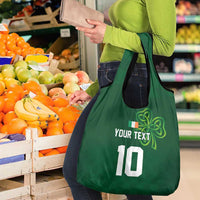 Custom Ireland Rugby-Celtic Shamrocks Grocery Bag