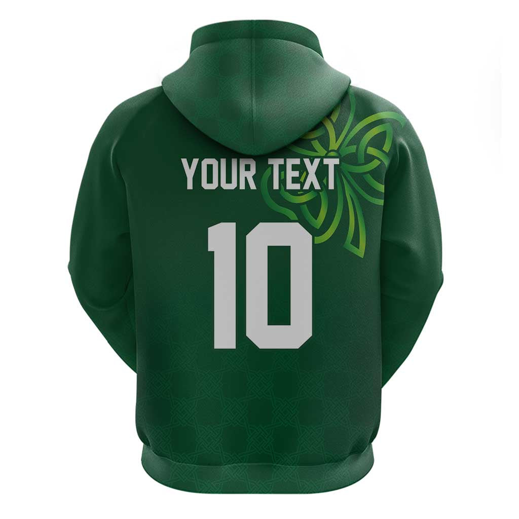 Custom Ireland Rugby-Celtic Shamrocks Hoodie
