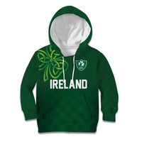 Custom Ireland Rugby-Celtic Shamrocks Kid Hoodie