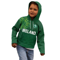 Custom Ireland Rugby-Celtic Shamrocks Kid Hoodie