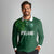 Custom Ireland Rugby-Celtic Shamrocks Long Sleeve Polo Shirt