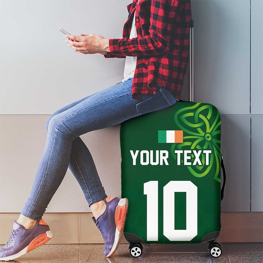 Custom Ireland Rugby-Celtic Shamrocks Luggage Cover