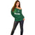 Custom Ireland Rugby-Celtic Shamrocks Off Shoulder Sweater