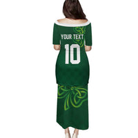 Custom Ireland Rugby-Celtic Shamrocks Puletasi