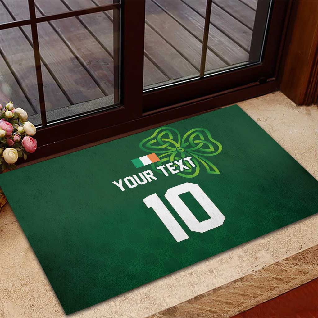 Custom Ireland Rugby-Celtic Shamrocks Rubber Doormat
