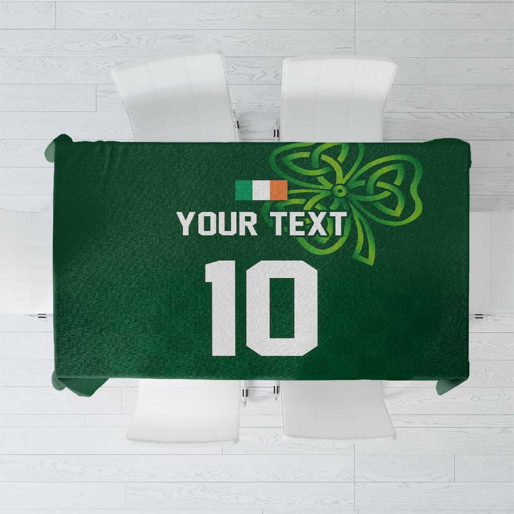 Custom Ireland Rugby-Celtic Shamrocks Tablecloth