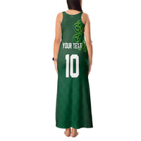 Custom Ireland Rugby-Celtic Shamrocks Tank Maxi Dress