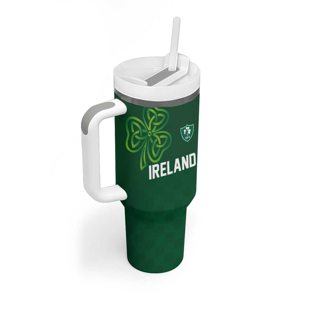Custom Ireland Rugby-Celtic Shamrocks Tumbler With Handle