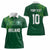 Custom Ireland Rugby-Celtic Shamrocks Women Polo Shirt