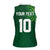 Custom Ireland Rugby-Celtic Shamrocks Women Sleeveless Polo Shirt