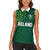 Custom Ireland Rugby-Celtic Shamrocks Women Sleeveless Polo Shirt