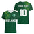 Custom Ireland Rugby-Celtic Shamrocks Women V-Neck T-Shirt