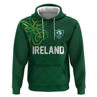Custom Ireland Rugby-Celtic Shamrocks Zip Hoodie