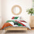 Custom Canada and Ireland Bedding Set Shamrocks and Maple Leaves