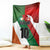Custom Canada and Ireland Blanket Shamrocks and Maple Leaves