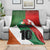 Custom Canada and Ireland Blanket Shamrocks and Maple Leaves