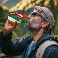 Custom Canada and Ireland 4 in 1 Can Cooler Tumbler Shamrocks and Maple Leaves