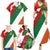 Custom Canada and Ireland Family Matching Summer Maxi Dress and Hawaiian Shirt Shamrocks and Maple Leaves
