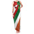 Custom Canada and Ireland Family Matching Tank Maxi Dress and Hawaiian Shirt Shamrocks and Maple Leaves