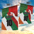 Custom Canada and Ireland Garden Flag Shamrocks and Maple Leaves