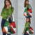 Custom Canada and Ireland Grocery Bag Shamrocks and Maple Leaves