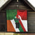 Custom Canada and Ireland Quilt Shamrocks and Maple Leaves