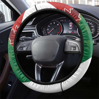 Canada and Ireland Steering Wheel Cover Shamrocks and Maple Leaves