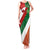 Custom Canada and Ireland Tank Maxi Dress Shamrocks and Maple Leaves