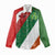 Custom Canada and Ireland Women Casual Shirt Shamrocks and Maple Leaves