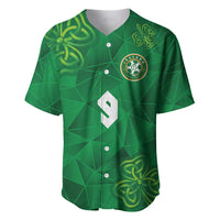 Custom Ireland Football Baseball Jersey Shamrock Celtic Geometric Sport