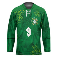 Custom Ireland Football Hockey Jersey Shamrock Celtic Geometric Sport