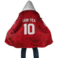 Custom England Rugby Cloak Roses Geometric Sport