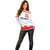 Personalized Polish National Flag Day Off Shoulder Sweater Polska White Eagle Grunge Style